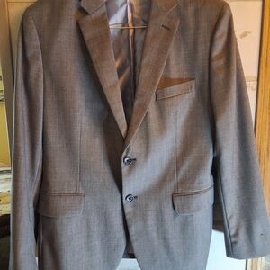 Banana Republic Tailored Gray Sport Coat 42s Wool